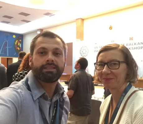  Belgrade: Dr. Jasminka Hasić and doc. Dr. Emin Tahirović attended the conference US-SERBIA & WEST BALKAN DATA SCIENCE WORKSHOP