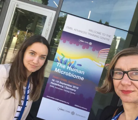 Heidelberg: Dr. Jasminka Hasić participated in the EMBO/EMBL Symposium: The Human Microbiome
