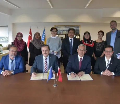 Universiti Technologi MARA (UiTM) from Malaysia and International University of Sarajevo (IUS) entered into Memorandum of Understanding (MoU)