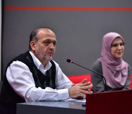 Professor Salih Haušić Gave a Lecture at IUS
