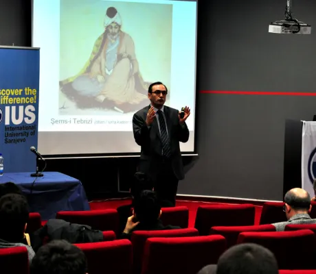 The conference named as "Mevlânâ Rûmi and Spiritual Journey" was held at IUS