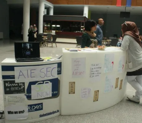 AIESEC Representatives at IUS