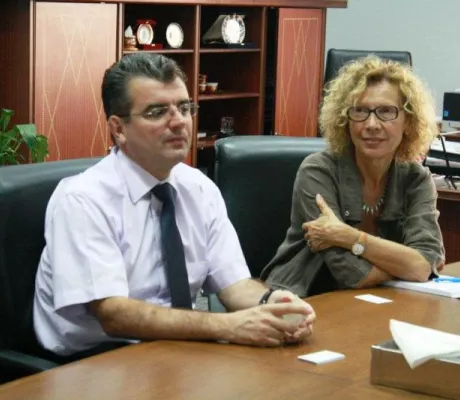 The delegation from the University of Bologna visited IUS