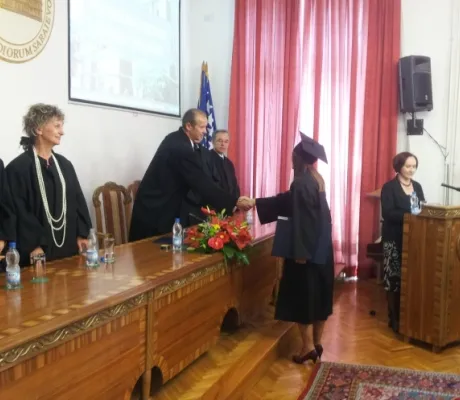 MSc. Daria Ler has obtained her PhD