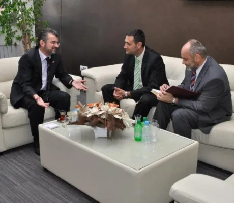 Rector of "Džemal Bijedić" University visited IUS