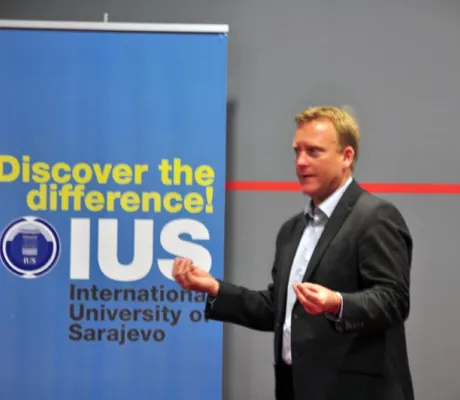 "EU Enlargement & ISLAM" lecture held at IUS