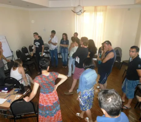 SPIUS attended to Youth Peace Camp in Georgia