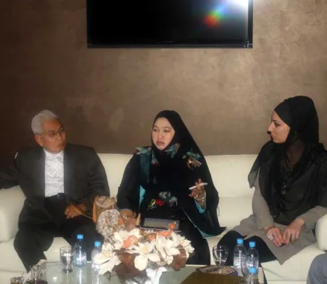 IUS Malezya'dan gelen misafirlerini ağırladı