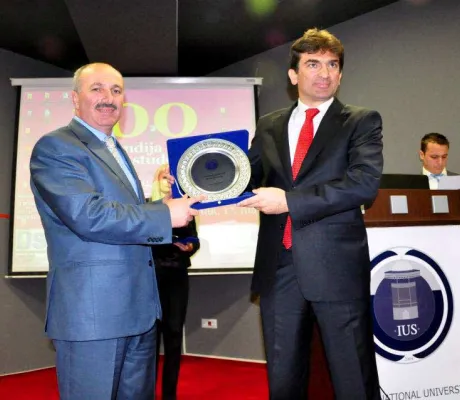 Conference "Review of the World Economy, Dr.Murat Yalçıntaş " was held at IUS