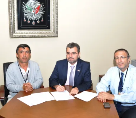 Signed memorandum on cooperation between IUS and the Ondokuz Mayis University