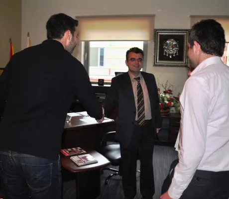 Representatives of the Student Parliament visited Rector