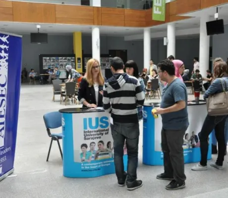 Representatives of AIESEC at IUS