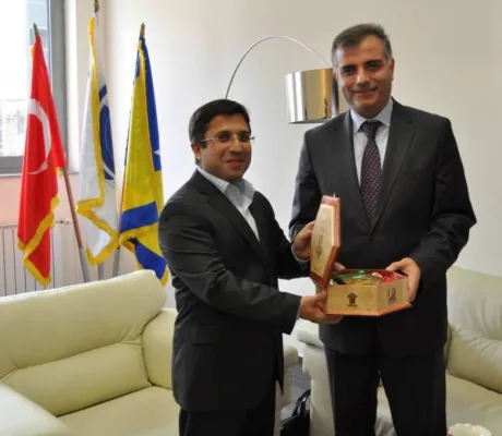 The Representatives of the International Burch University visited IUS