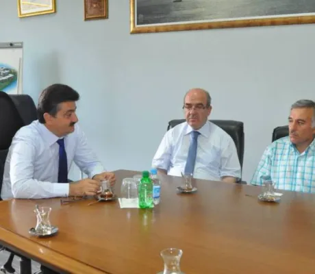 Prof. Dr. Şaban Çalış visited the International University of Sarajevo (IUS)