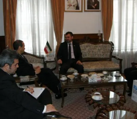 IUS Rector visited Iranian Ambassador