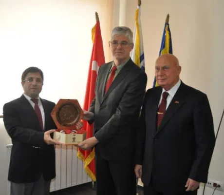 Minister of Defense of B&H and the Honorary Consul of Bosnia and Herzegovina to Turkey visited IUS