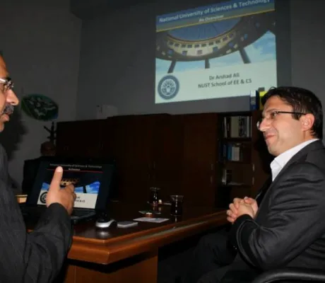 Delegation of the National University of Science and Technology from Pakistan visited IUS