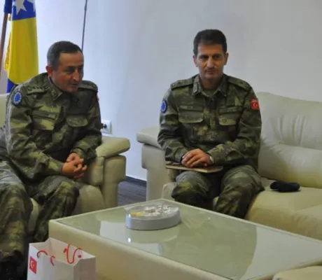 The new commander of the Turkish Military Mission in B&H visited IUS
