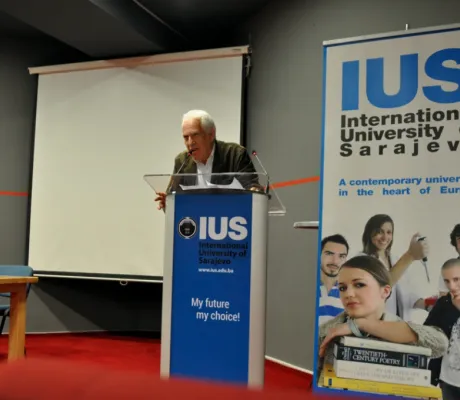 Lecture by Emeritus Professor Harry Miller - „My life – 75 and counting..”