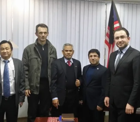 IUS Delegation visited the Embassy of Malaysia in Sarajevo
