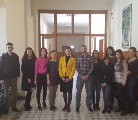 Senior Assistant Azra Bičo on Erasmus + exchange in Bulgaria