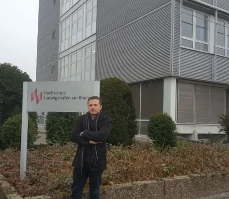 Doc. dr. Emil Knezović on the Erasmus+ exchange in Germany