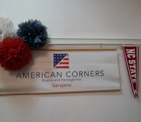 ELIT Students and Staff Visited American Corner in Sarajevo