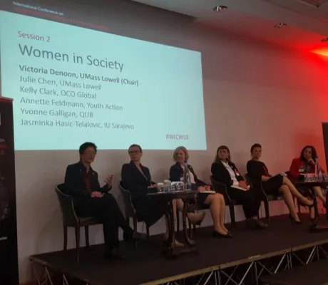 Dr. Jasminka Hasić Telalović participated in the conference “Women and Leadership in a Dynamic World” in Belfast