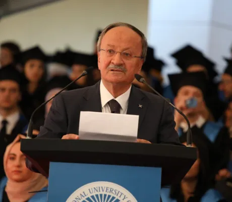 Speech of Prof. Dr. Sarıkaya, President of Board of Trustees