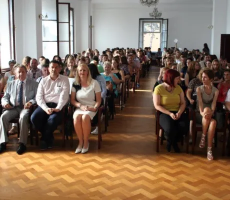 IUS certificates handed to graduates of the Second Gymnasium ''Varaždin''