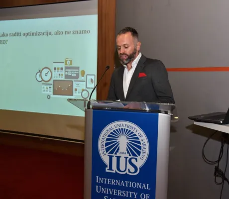 Free Digital Marketing Workshop at International university of Sarajevo 