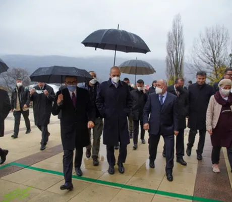 Numan Kurtulmuş, Deputy Chairman of AK Party, Visits IUS