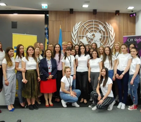 Dr Jasminka H. Telalovic at the International Day of Girls in ICT