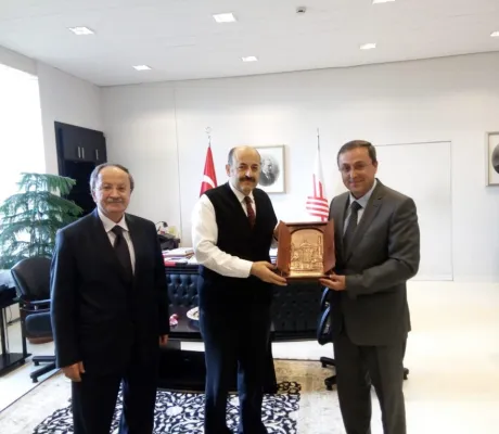 Courtesy Visit to The President of the Council of Higher Education (YÖK)
