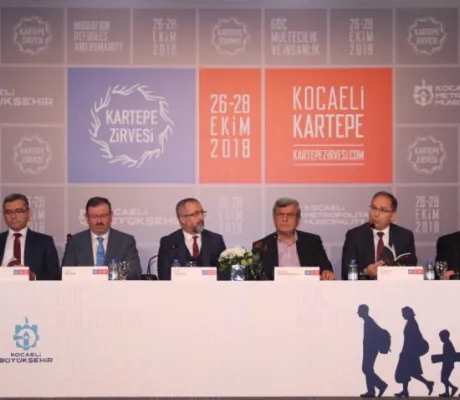 Prof. Dr. Hasan Zuhuri Sarıkaya at Kartepe Summit Press Conference