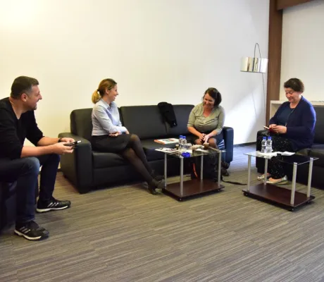 Representatives of Universite De Technologie De Belfort – Montebeliard Visited IUS