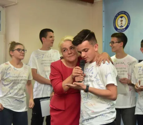 Graduation ceremony at Isa Beg Ishakovic primary school