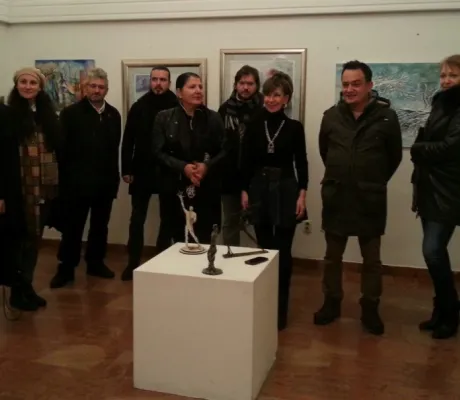 “Rumi phenomenon” artwork by Roman Sulejmanpasic exhibited in Gallery Preporod