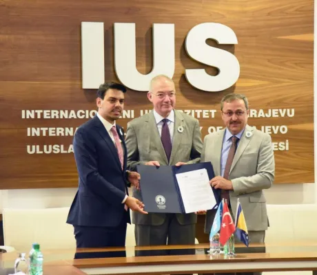 IUS and YTB Sign a Protocol on Scholarship Funding for Balkan Students in their Double-Diploma Pursuit at IUS and Turkey