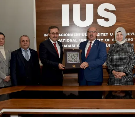Istanbul University (IU) and International University of Sarajevo have signed the Protocol about joint programs