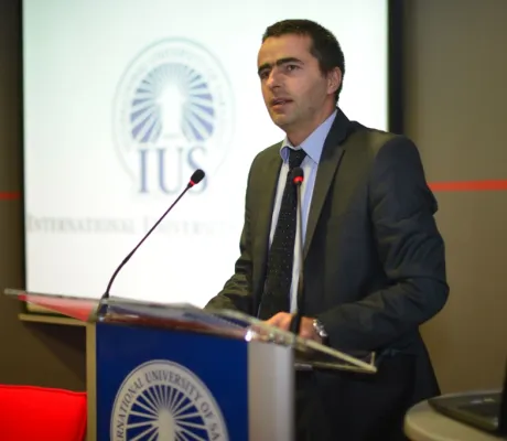 Director of the Erasmus+ Office in BiH gave a lecture at IUS
