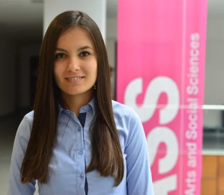 IUS Student Maida Jusović received an Erasmus Mundus scholarship