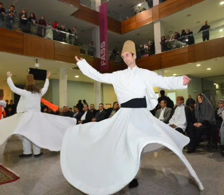 Traditional Sema performance held at IUS