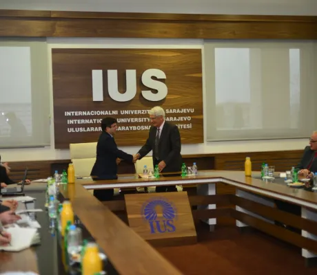 Visit of the delegation of the Mediterranean University