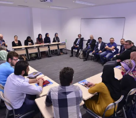 Visit by professors from Marmara and Istanbul universities from the Republic of Turkey