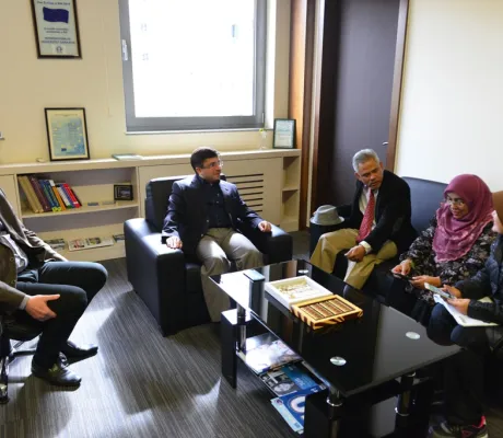 Visit of the Malaysian delegation to IUS
