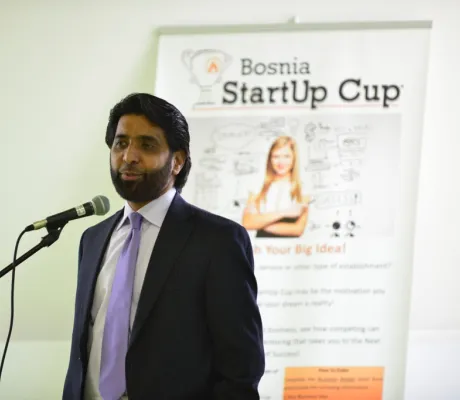 Bosnia Start Up Cup workshop held at the IUS
