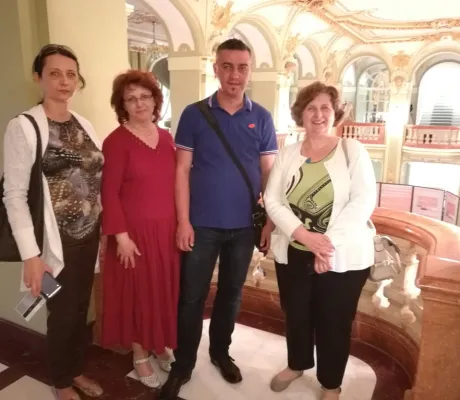 Adis Mujčić at the Professional Development Program in Romania