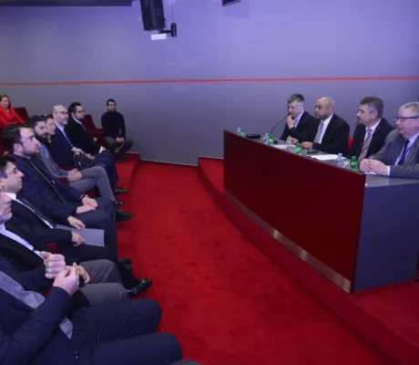 Ambassadors of Hungary, Slovakia, Czech Republic and Poland held a lecture at IUS