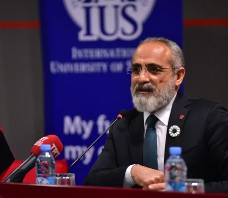 Chief Adviser to the Turkish President Yalçın Topçu visited International University of Sarajevo (IUS)